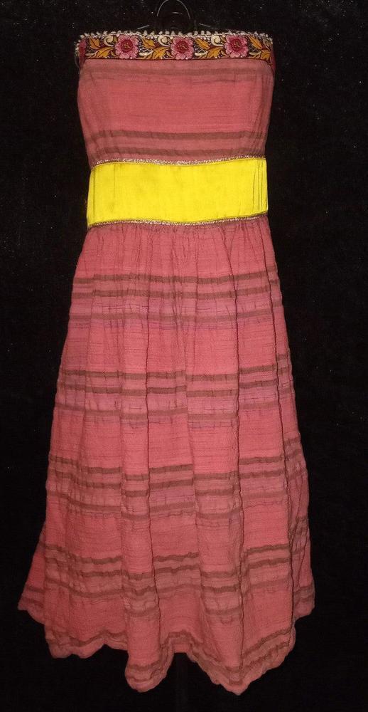 Pink & Yellow Sunshine Dress